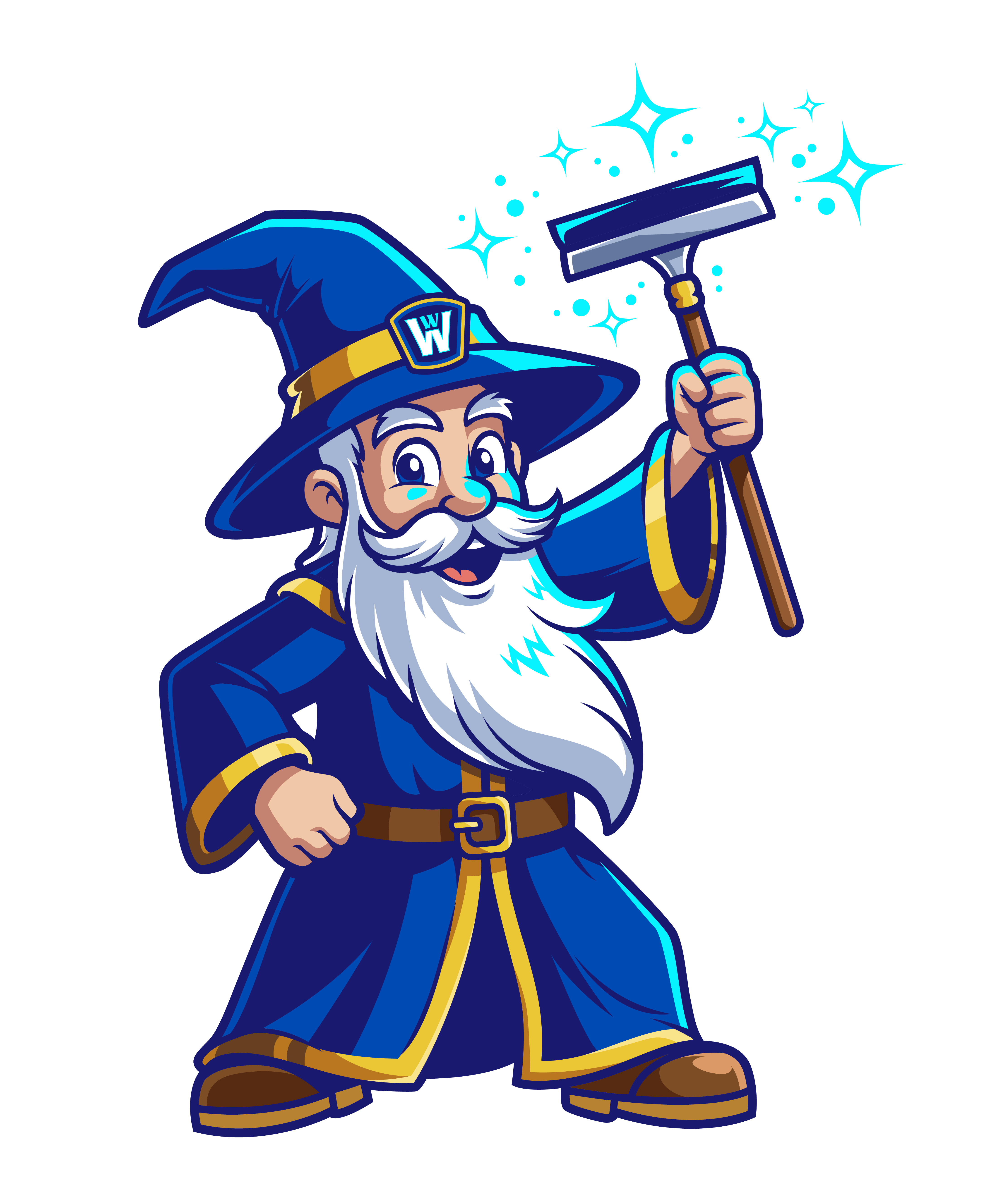 Window Wizards Mascot